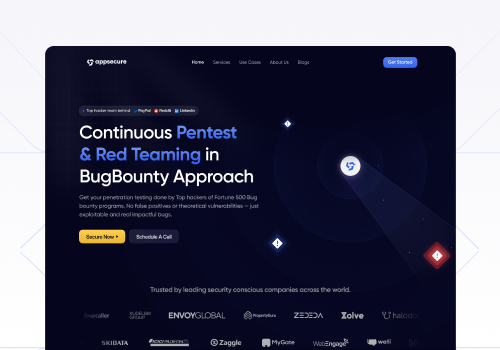 UX/UI Design Package Example: Website Redesign for Leading Cybersecurity Firm