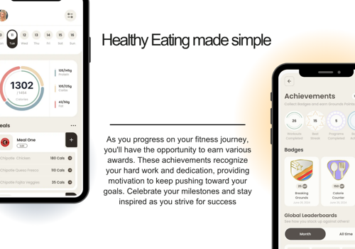 Mobile App Development Package Example: Grounds Mobile App Development
