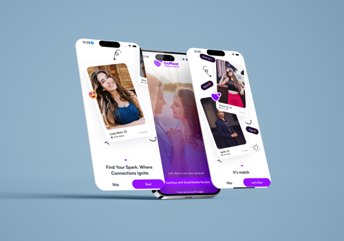 Mobile & App Marketing Package Example: MeetGreekSingle | React Native Dating App