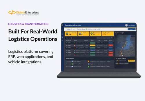Custom Software Development Package Example: Logistics Planning & Operations Management System