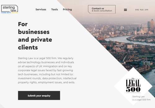 Digital Strategy Package Example: Digital Marketing for Sterling Law Success