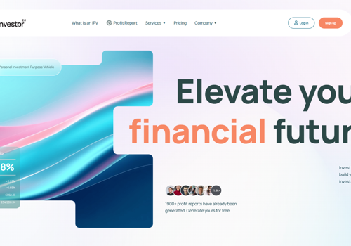 Web Development Package Example: Investor2 — Crypto Tax & Portfolio Platform