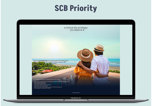 Custom Software Development Package Example: SCB Priority Customer Engagement Solutions