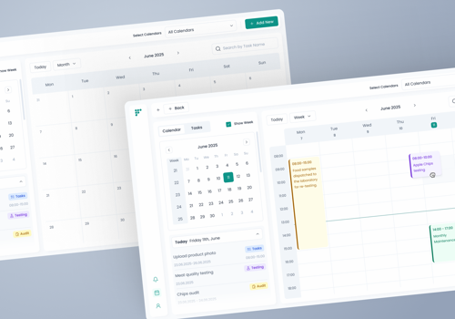 Product Design Package Example: UI UX Design for Food Compliance SaaS