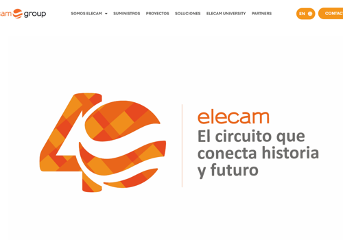 Web Design Package Example: El circuito que conecta historia y futuro