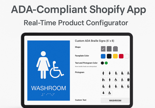 Custom Software Development Package Example: Shopify APP : Real-Time Product Configurator