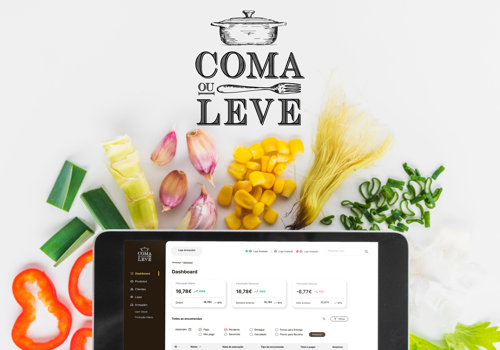 UX/UI Design Package Example: Coma ou Leve - Restaurant Management Platform