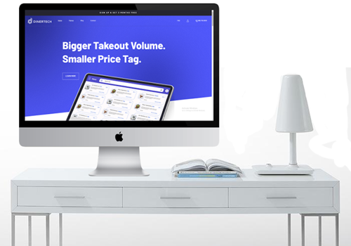 UX/UI Design Package Example: Restaurant food ordering platform