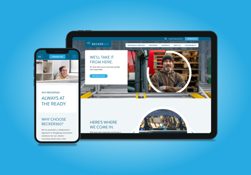 Digital Strategy Package Example: Rebranding Becker360 for Sustainable Growth