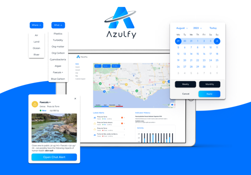 Custom Software Development Package Example: Azulfy - AI-Powered Satellite Monitoring
