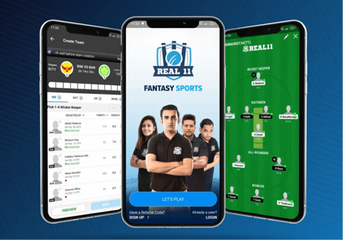 Web Development Package Example: Real11- Fantasy App