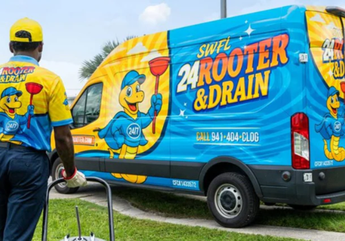 Web Design Package Example: SWFL 24 Rooter - Custom Plumbing Service Booking