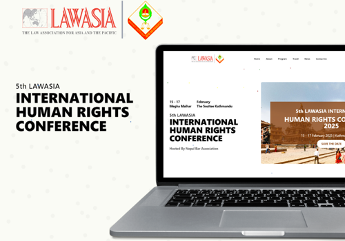Web Design Package Example: LAWASIA Human Rights Conference 2025