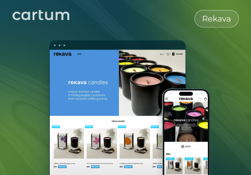 E-Commerce Development Package Example: Online Store for Products Made from Coffee Grounds