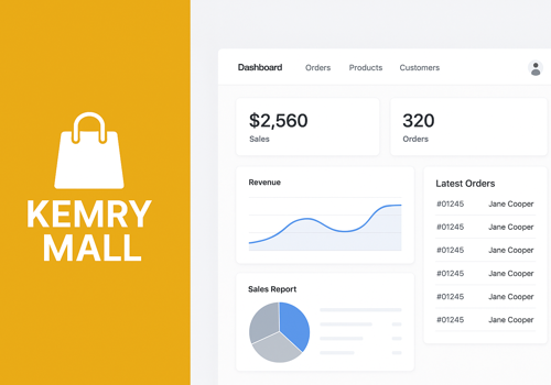 Custom Software Development Package Example: Kemry Mall: Multi-Vendor E-Commerce Platform