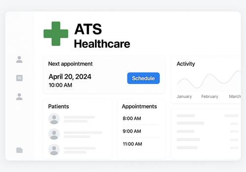 Web Development Package Example: App Development for ATS Healthcare