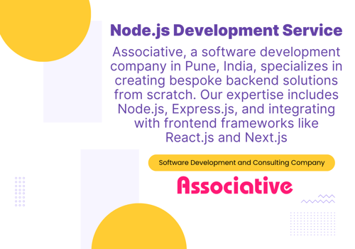 Custom Software Development Package Example: Node.js Development Service