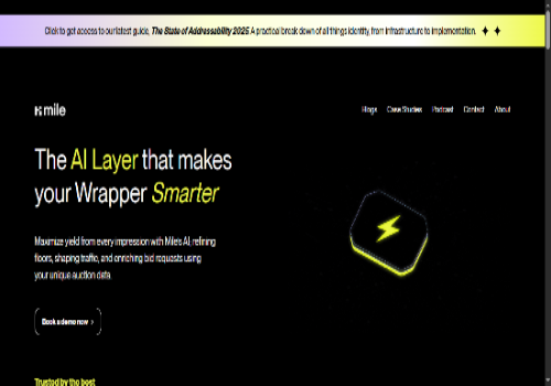 Web Design Package Example: Mile - AI Optimization
