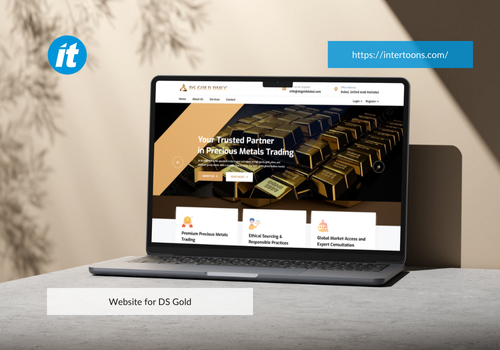 UX/UI Design Package Example: DS Gold