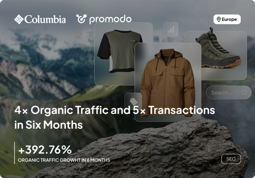 Search Engine Optimization Package Example: SEO for Fashion Brand: 4× Organic Traffic