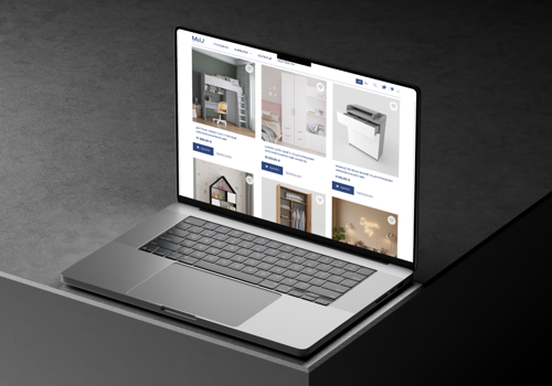 Web Development Package Example: Furniture store