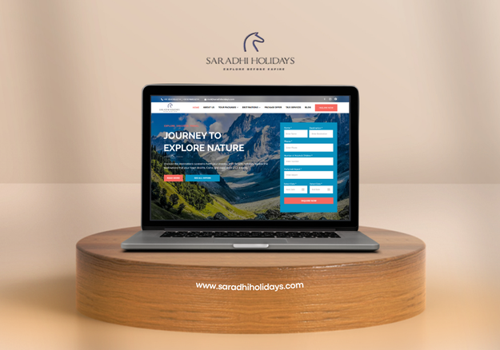 Web Design Package Example: Saradhi Holidays – Trusted Travel Agency in Kerala