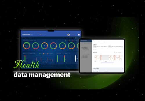 Mobile App Development Package Example: SCG UHM device & health data management