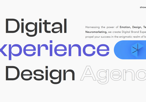 Web Design Package Example: Enigma