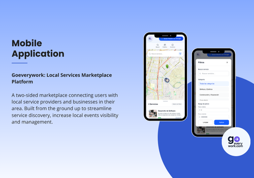 Mobile App Development Package Example: Web and Mobile App