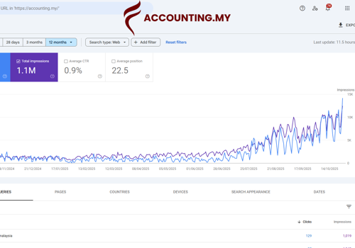 Search Engine Optimization Package Example: AI-Powered SEO Service Result