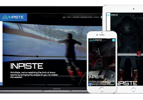 Web Design Package Example: Inpiste Ltd