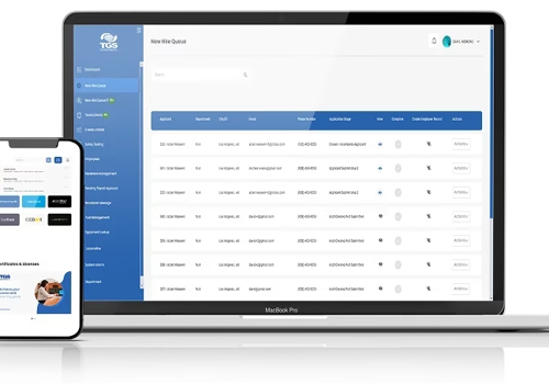 UX/UI Design Package Example: Trans-Global Solutions