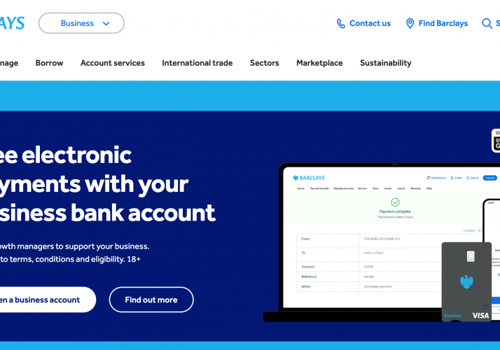Web Design Package Example: Barclays Unified Client Experience