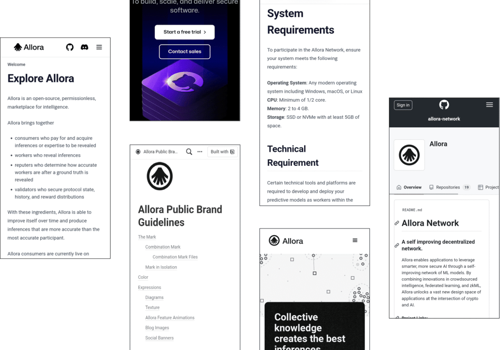 Blockchain Marketing Package Example: Allora Decentralized AI Network