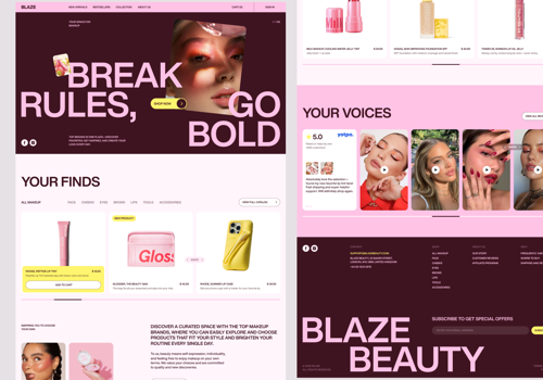 UX/UI Design Package Example: UX/UI Design for E-commerce Shop