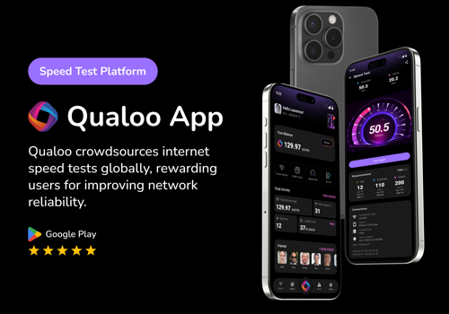 Mobile App Development Package Example: Qualoo - Internet Mapping dApp