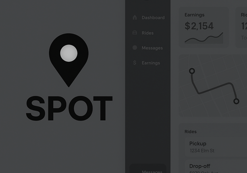 Custom Software Development Package Example: SPOT: Smart Taxi Service App