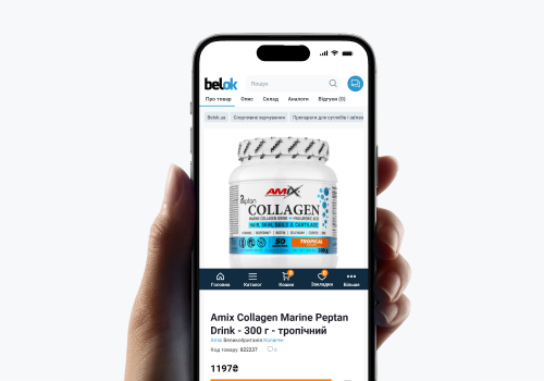 Web Design Package Example: UX/UI for Belok