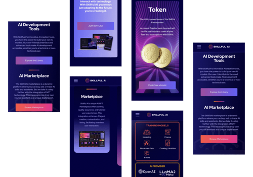 Blockchain Package Example: Skillful AI Ecosystem