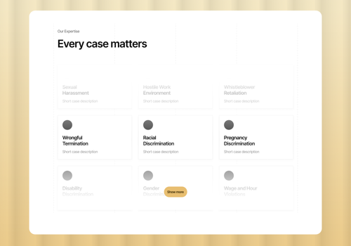 Branding Package Example: Law Website Redesign & Development