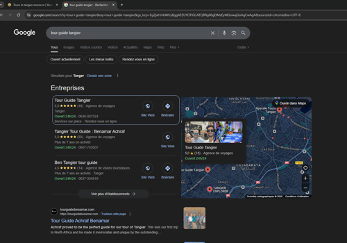 Search Engine Optimization Package Example: Rank 1st on Google SERP for 2 main keywords
