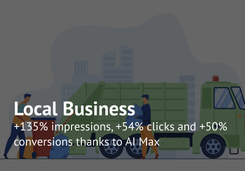 Pay Per Click Package Example: PPC for local business