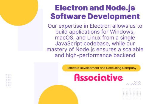 Custom Software Development Package Example: Electron and Node.js Software Development