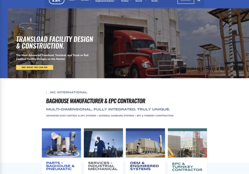 Web Design Package Example: Web Dev, SEO & Graphic Design for Manufacturing Co