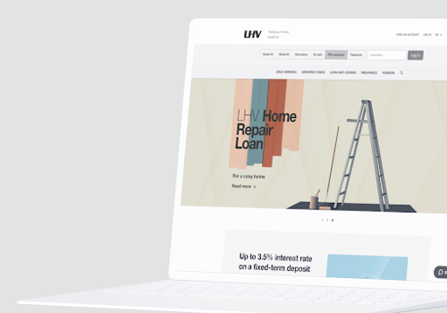 Custom Software Development Package Example: LHV