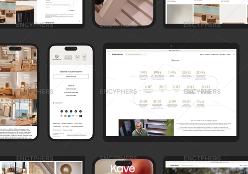 Web Development Package Example: KAVEHOME