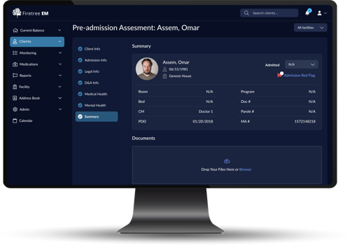 UX/UI Design Package Example: Firetree EM