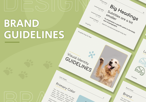 Branding Package Example: Brand Guidelines Design