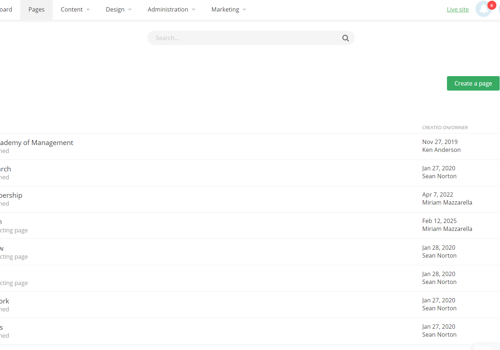 Web Development Package Example: Sitefinity developer