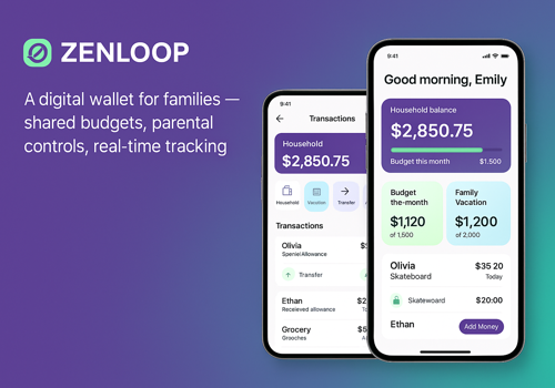 Mobile App Development Package Example: ZENLOOP